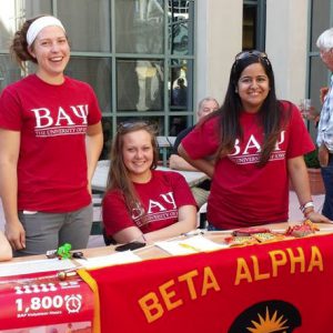 Beta Alpha Psi members