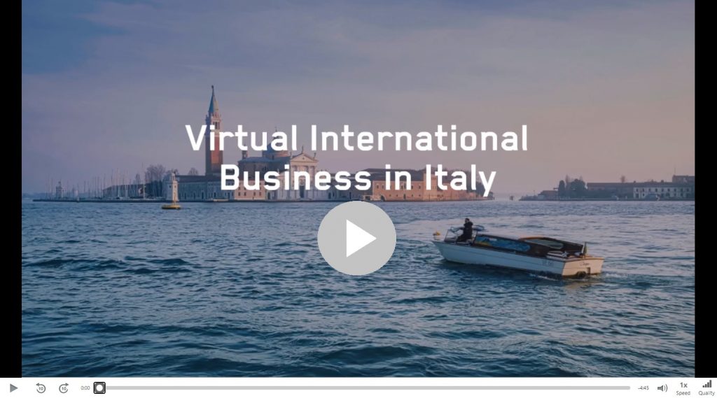 Virtual italy video