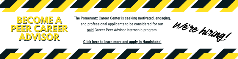 Become a Peer Career Advisor - We're Hiring