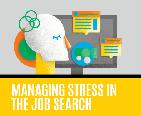 Graphic Managing stress in the job search