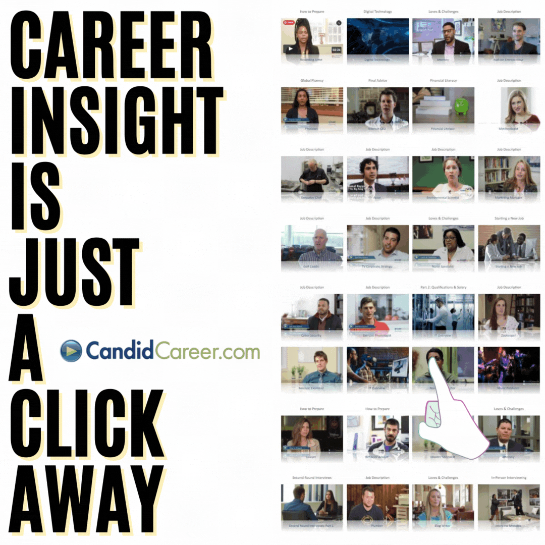 Career Insight is Just a Click Away
