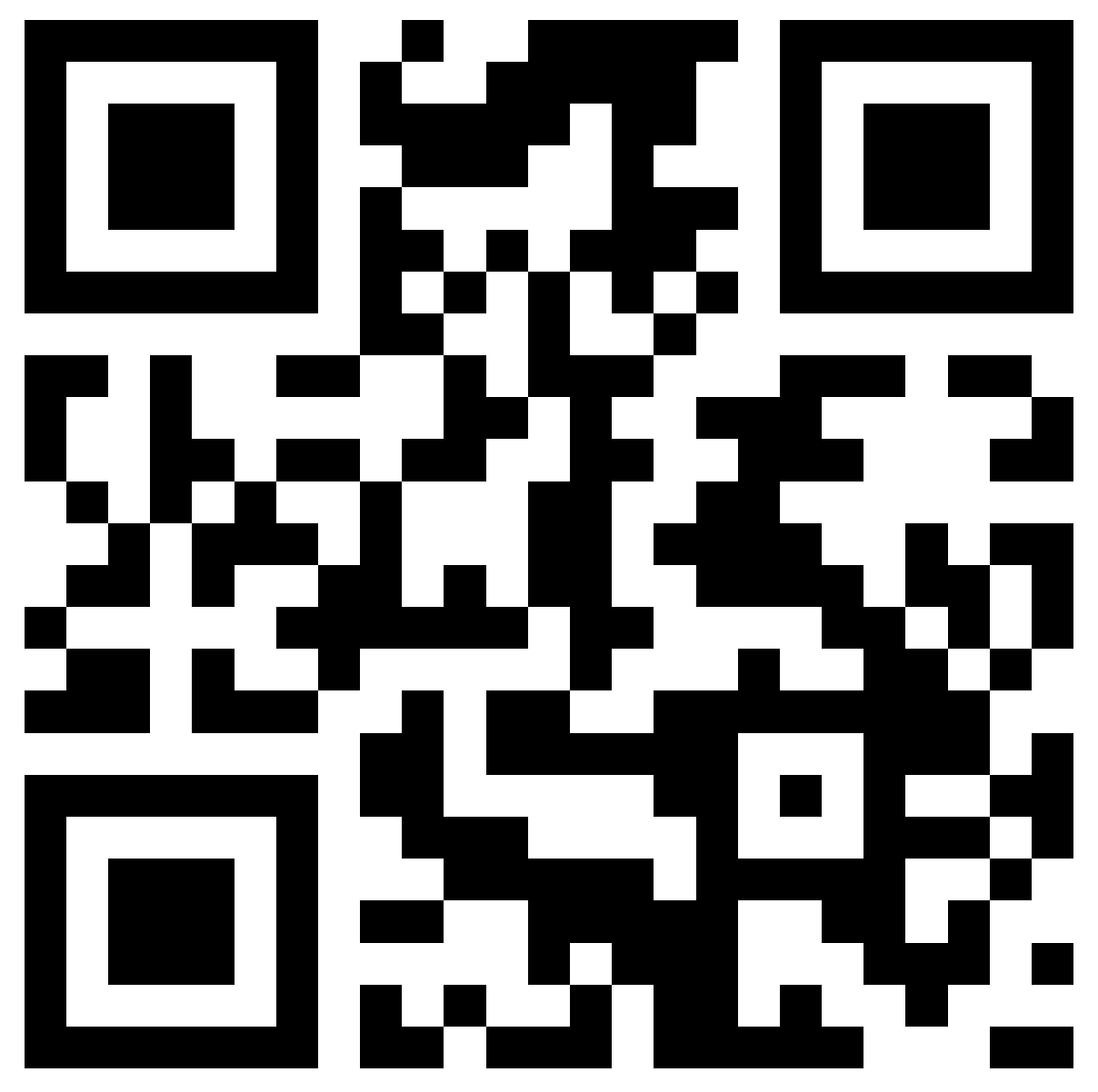 QR Code to Download the Handshake App