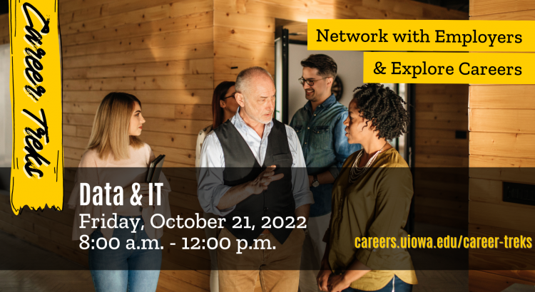 Data & IT Career Trek October 21 8am - 12pm